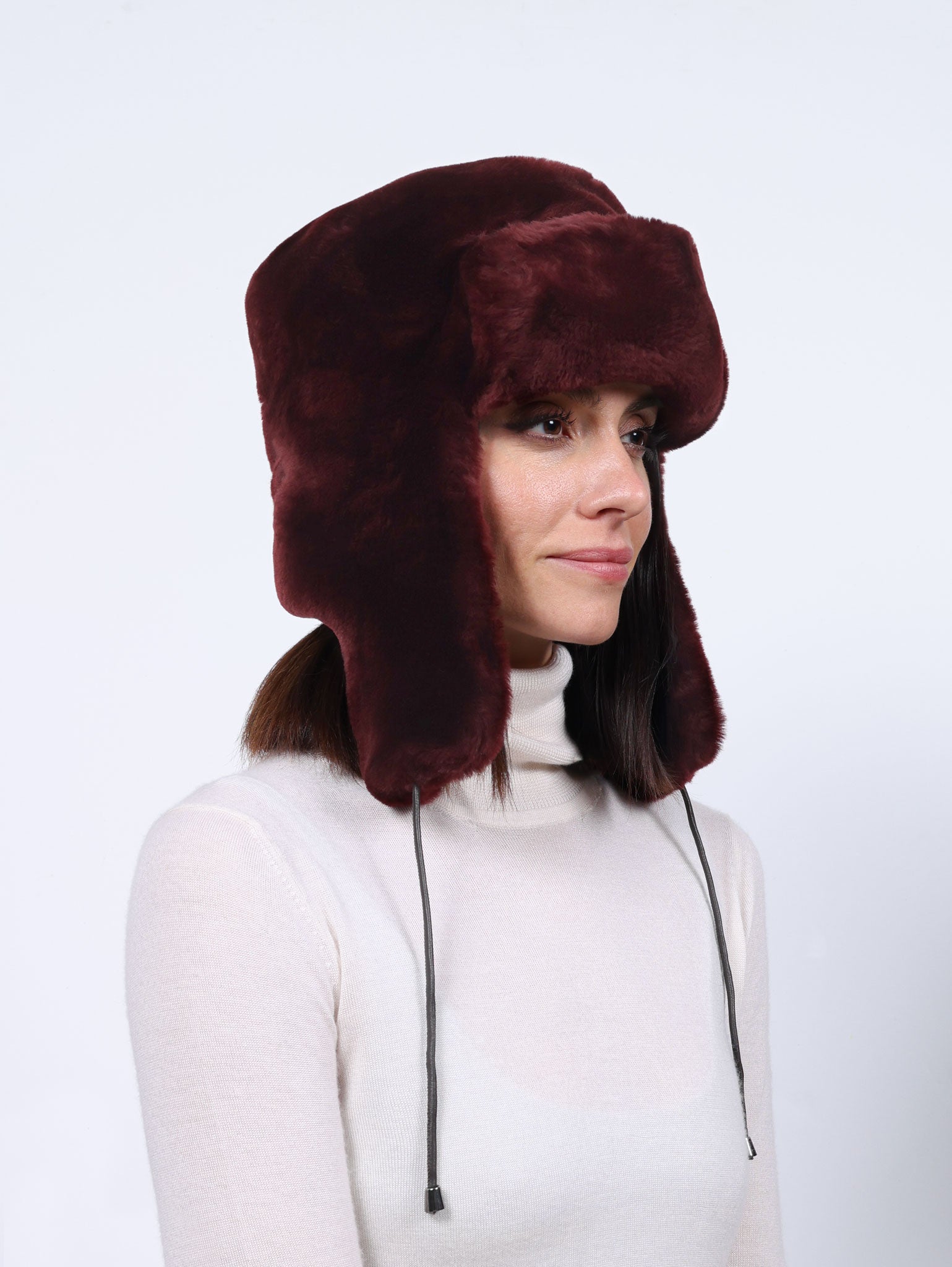 Merino Shearling Trapper Hat