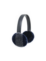 Two Tone Shearling Earmuffs