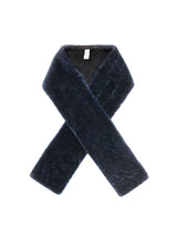 Sheared  Cosmos Shearling Pull Through Scarf
