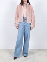 The Minnie Shearling Bomber Jacket