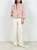 Horizontal Mink Fur Jacket