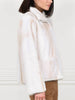 Palomino Cross Mink Jacket with Patch Pockets