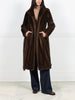 Mink Fur Wrap Coat