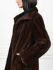 Mahogany Mink Fur Coat