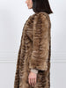 Upcycled Golden Sable Fur Coat
