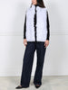 The Nina Stripped Fox Fur Vest