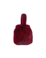 The Meow Mini Mink Fur Bag in Solid Colors