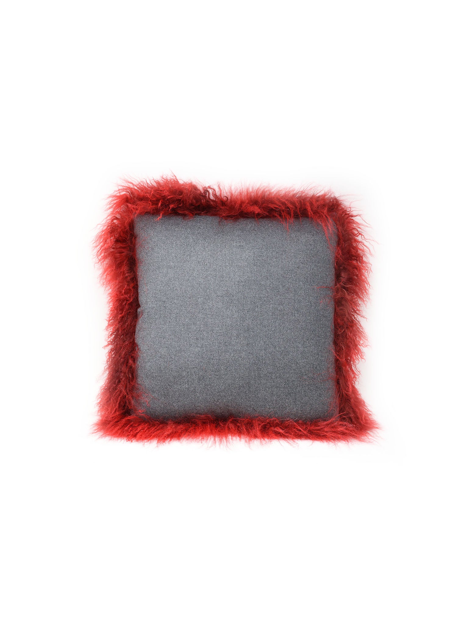 Curly Shearling Pillow in Multiple Colors