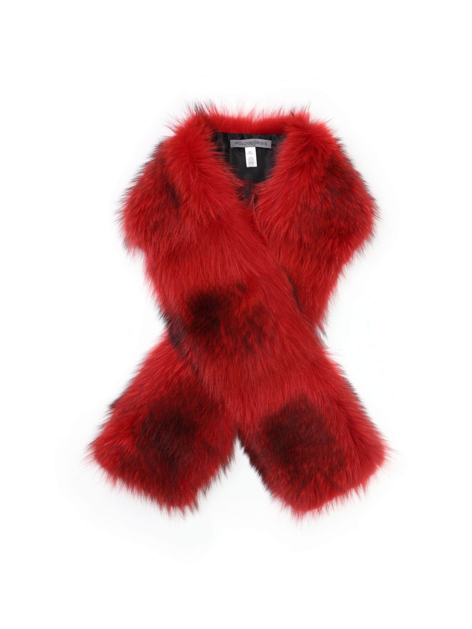Raccoon Fur Scarf in Multiple Colors