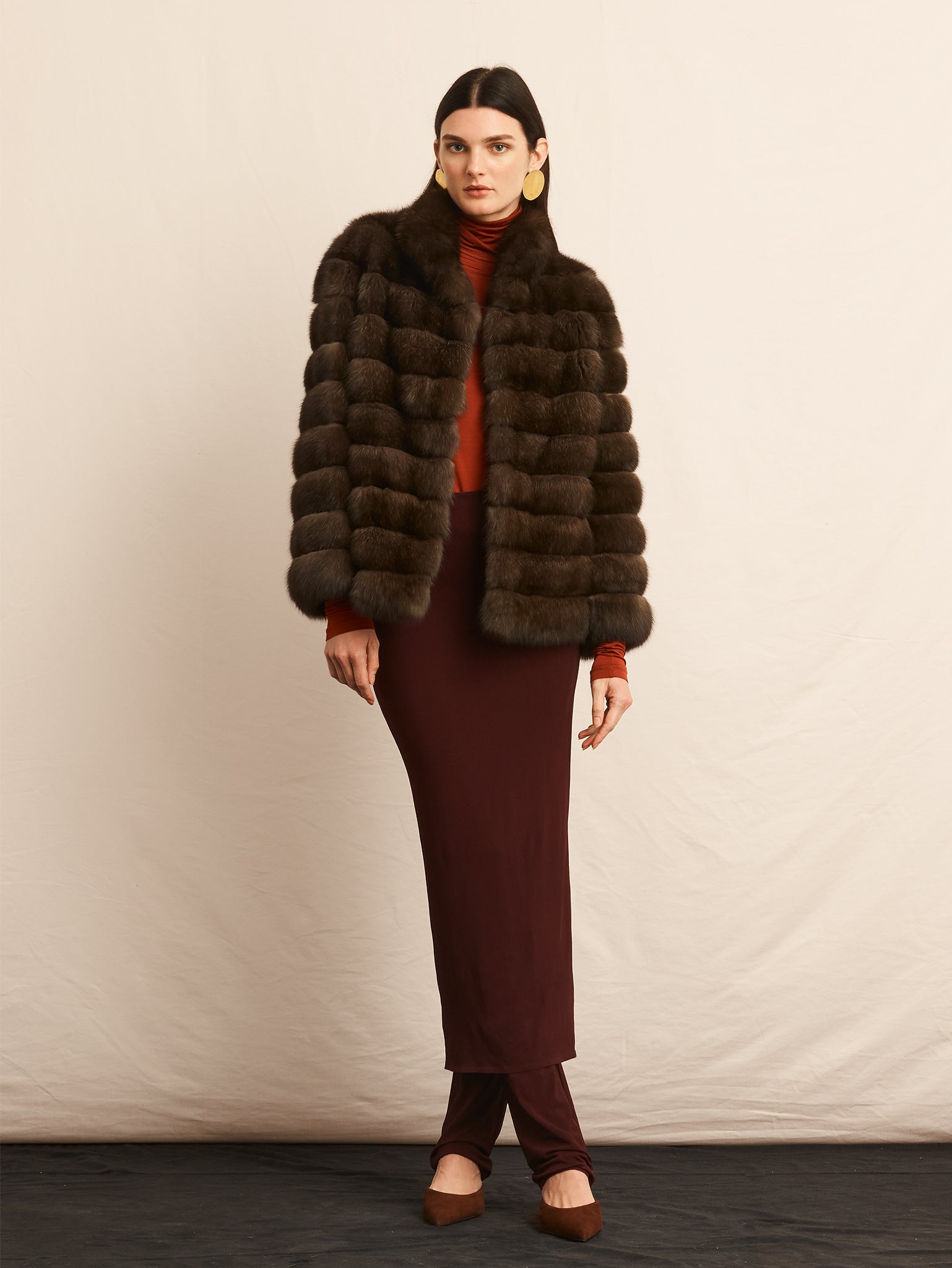 The Hannah Sable Fur Jacket