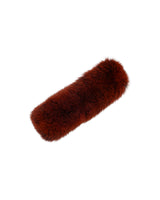 Smooth Fur Headband Convertible to a Scarf