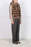 The Anya Sable Fur Vest