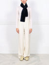 Sheared  Cosmos Shearling Pull Through Scarf