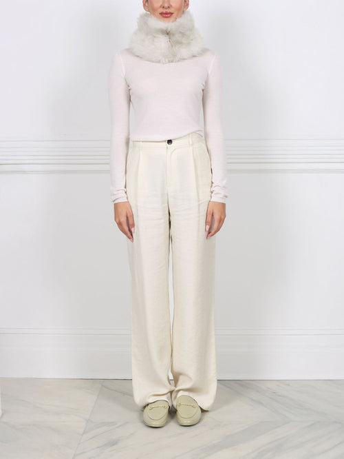 Cashmere Shearling Neck Ring