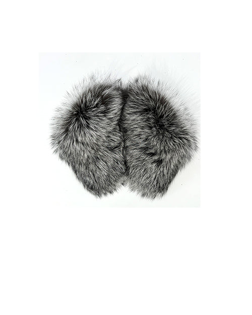 Dyed Fur Collar