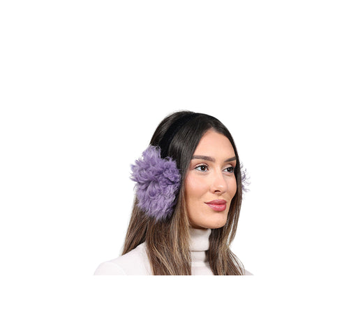 Curly Shearling Earmuffs