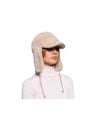 Shearling Baseball Trapper Hat