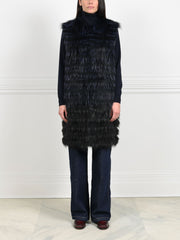 The Traveller Fox Fur Vest