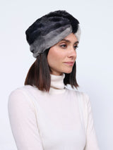 Ombre Shearling Headpiece