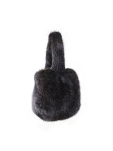 The Meow Mini Two-Tone Mink Fur Bag