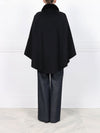 The Evelyn Cape with Mink Collar