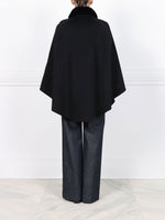 The Evelyn Cape with Mink Collar