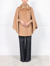 The Evelyn Cape with Mink Collar