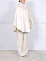The Evelyn Cape with Mink Collar