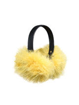 Solid Dyed Cashmere Shearling Earmuffs