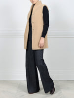 The Angelina Shearling Vest