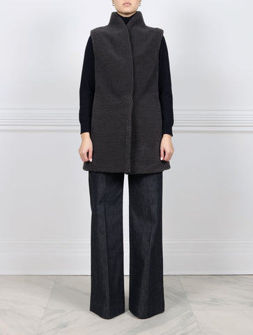 The Angelina Shearling Vest