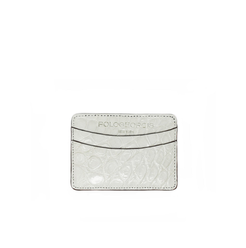 Alligator Leather Card Case