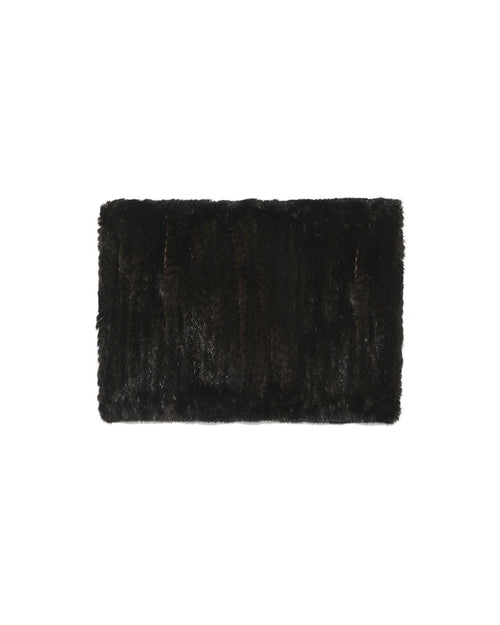 The Pixie Knitted Mink Fur Cowl
