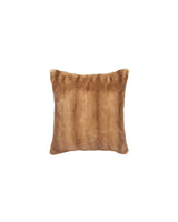 CAMEL MINK FUR  PILLOW