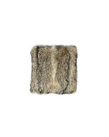 Coyote Fur Pillow