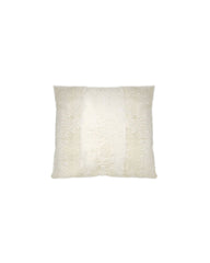 Double Sided Silky Lamb Pillow in Cream
