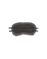Fur Eye Mask in Grey | Pologeorgis