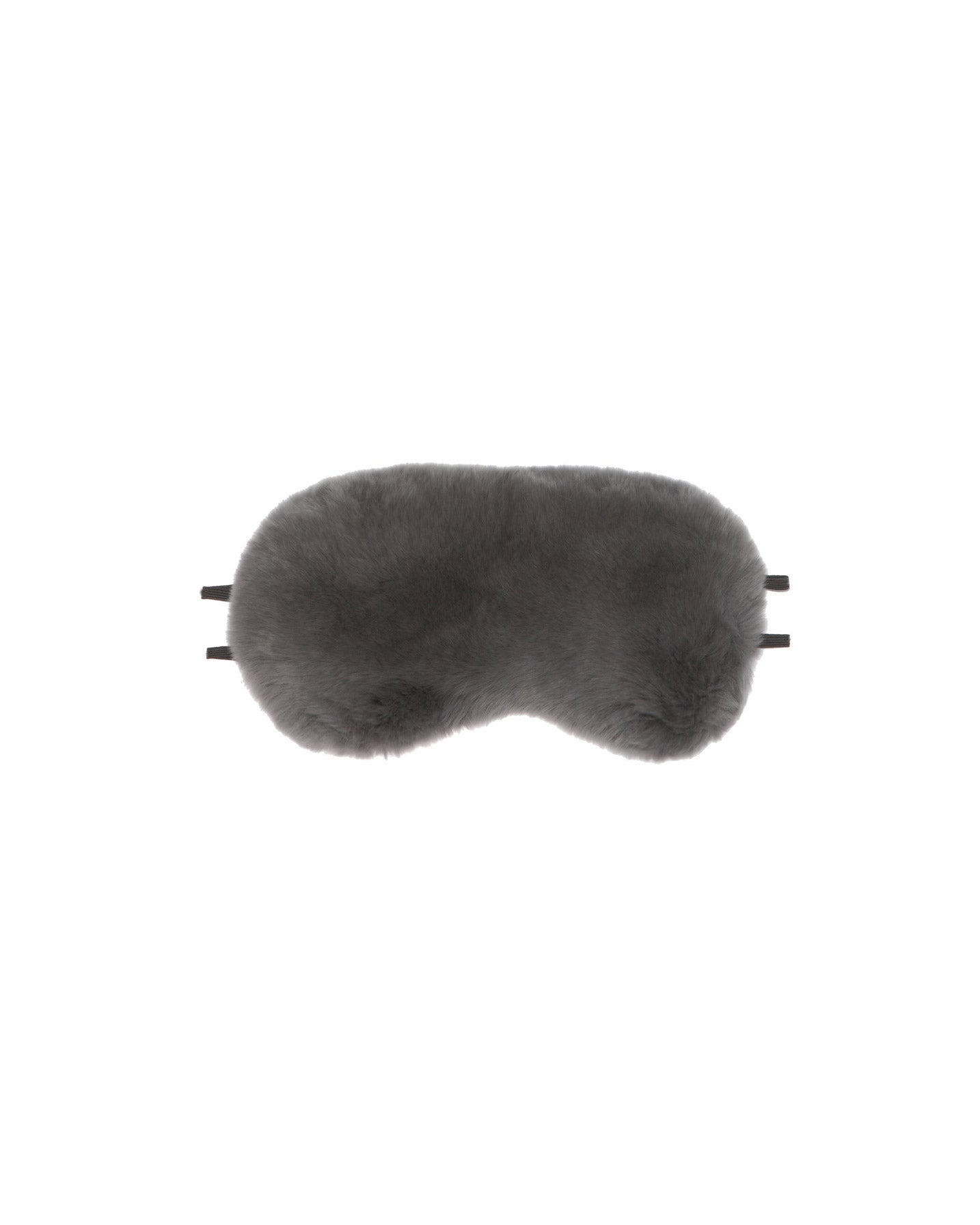 Fur Eye Mask in Grey