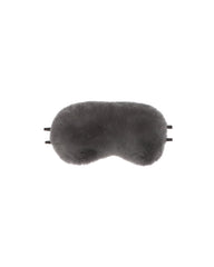 The Cat Nap Fur Eye Mask in Grey