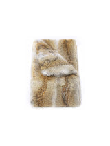 Coyote Fur Throw