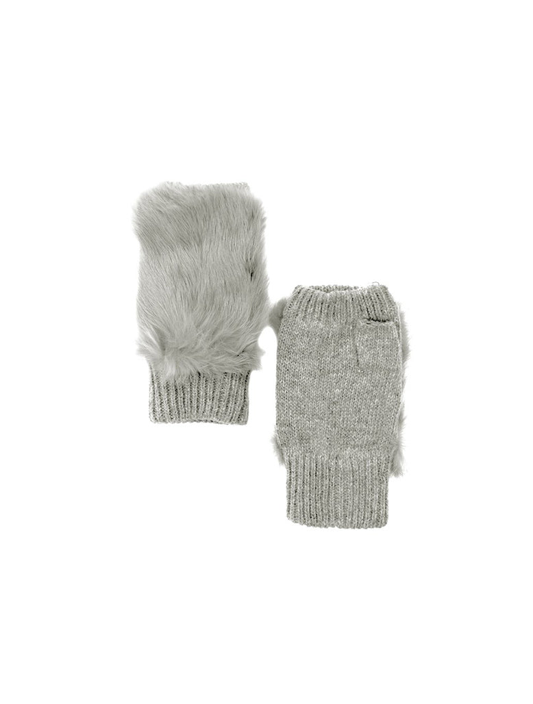 Louis Vuitton, a pair of silk and rabbit fur 'Moufles Igloo' mittens, 2009.  - Bukowskis