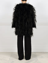 The Arya Feather Short Coat