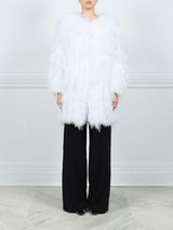 The Arya Feather Short Coat