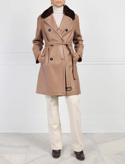 Leather Coat - Pologeorgis