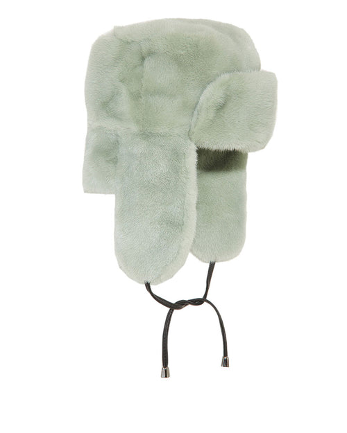 Fur Hat - Dyed Mink Trapper Hat – POLOGEORGIS