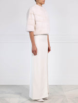 Mink Cropped Jacket
