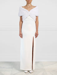 The Bridal Collection - The Ansley Mink Fur Shrug