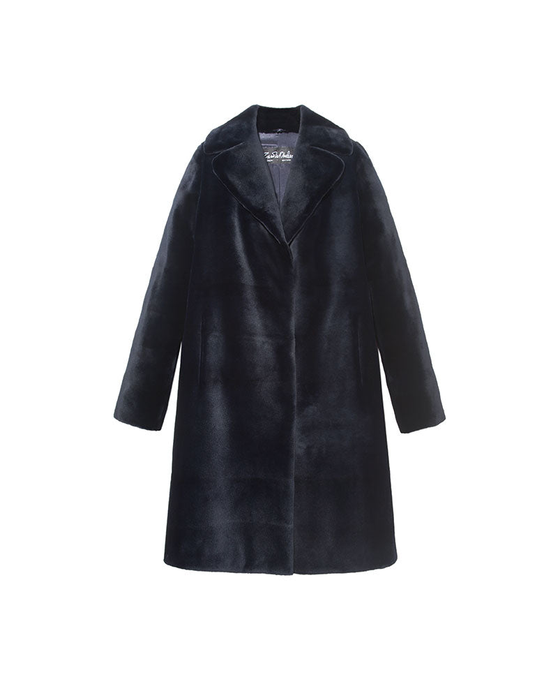 The Ariana Sheared Mink Fur Coat