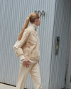 The Aria Mink Fur Pullover in Palomino