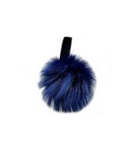 Dyed Fur Earmuffs with Velvet Bands in Assorted Colors